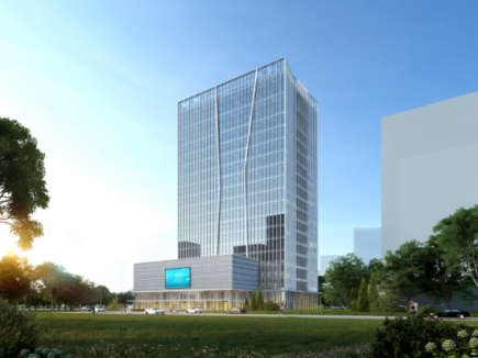 尊龙凯时z6com大厦，主体结顶！